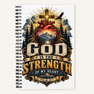 Cuaderno de PSALMO 28:7 DIOS Es Fuerza