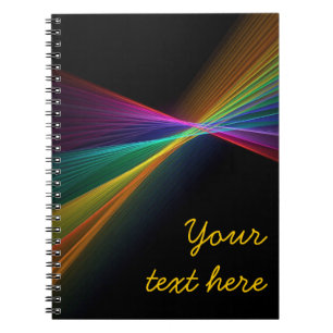 Cuaderno de punta del orgullo gay LGBT del arco