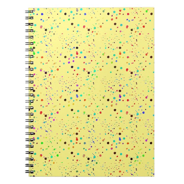 Cuaderno de puntos coloridos (Frente)