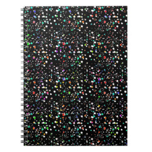 Cuaderno de puntos coloridos