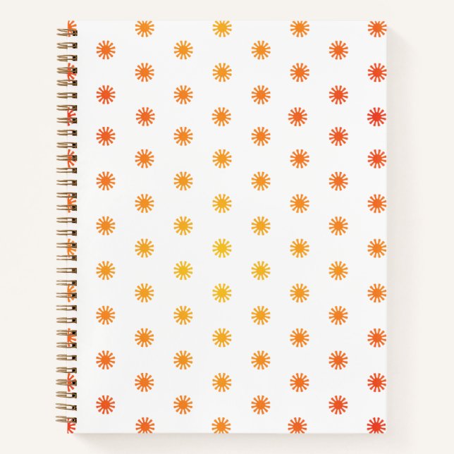 Cuaderno de puntos de explosión de sol - M (Anverso)