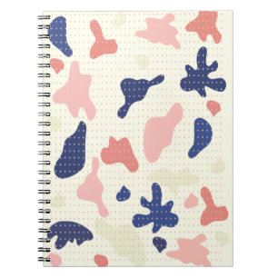 Cuaderno de puntos de rejilla de formas
