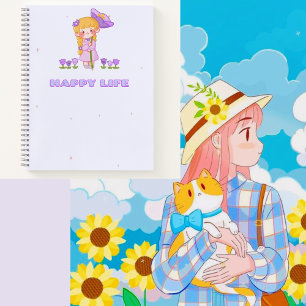 Cuaderno 🌸 de 💜 púrpura