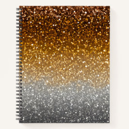 Cuaderno de Purpurina colorido