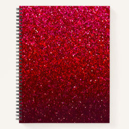 Cuaderno de Purpurina colorido