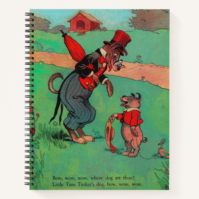 Cuaderno ¿De quién eres perro? (Anverso)
