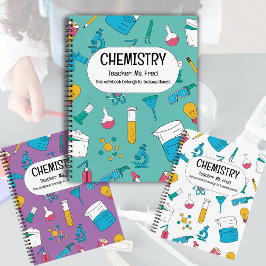 Cuaderno de Química Personalizado – Nombre Persona