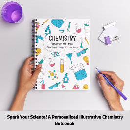 Cuaderno de Química Personalizado – Nombre Persona