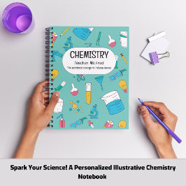 Cuaderno de Química Personalizado – Nombre Persona