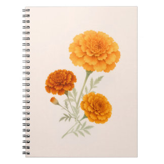 Cuaderno de ramo de caléndula