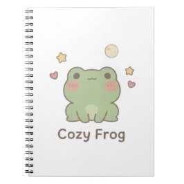 Cuaderno de Rana Acogedor | Diario Kawaii Lindo