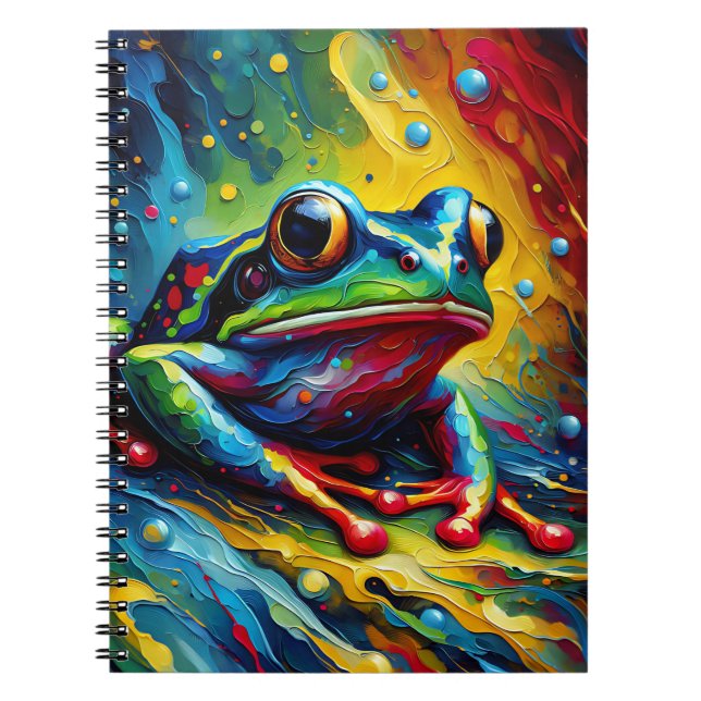 Cuaderno de Rana Color Splash (Frente)
