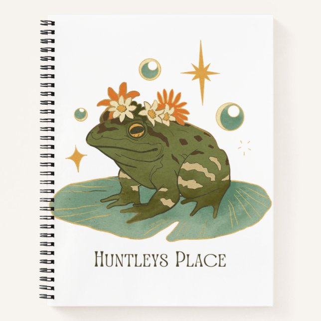 Cuaderno de Rana Huntleys Place  (Anverso)