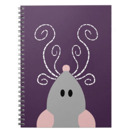 Cuaderno de rata o ratón lindo