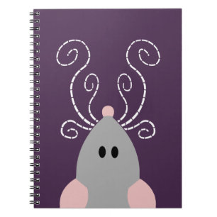 Cuaderno de rata o ratón lindo