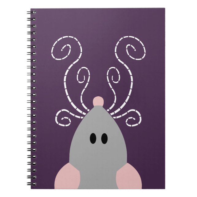 Cuaderno de rata o ratón lindo (Frente)
