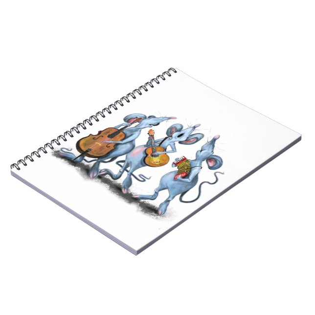 Cuaderno de Ratones Musicales (Lado Izquierdo)