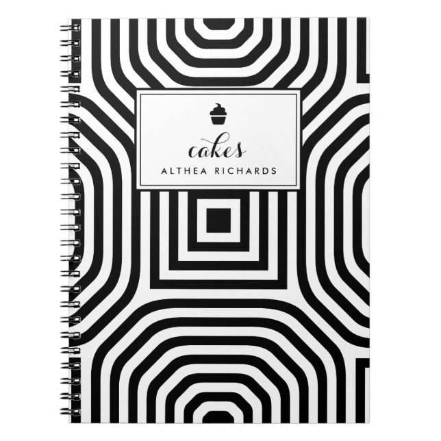 Cuaderno de receta de horneado para Personalizado  (Frente)