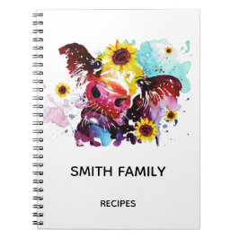 Cuaderno de recetas de cocina personalizadas