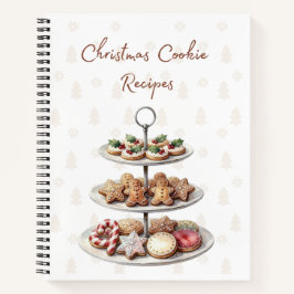 Cuaderno de Recetas de Galletas de Navidad
