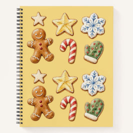 Cuaderno de Recetas de Galletas de Navidad