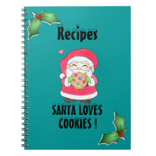 Cuaderno de Recetas de Galletas que Santa Ama