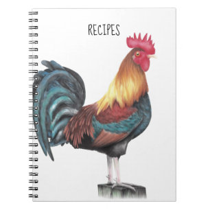 Cuaderno de recetas de gallo de agua