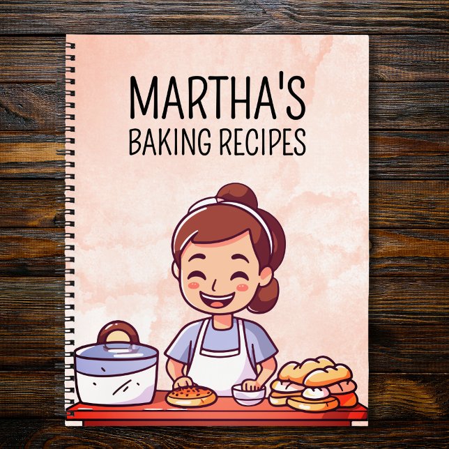 Cuaderno de recetas de panadería personalizadas Re (Subido por el creador)