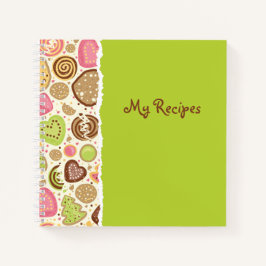 Cuaderno De Recetas En Blanco Para Escribir