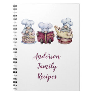 Cuaderno de Recetas Familiares de Gnomo de Panader