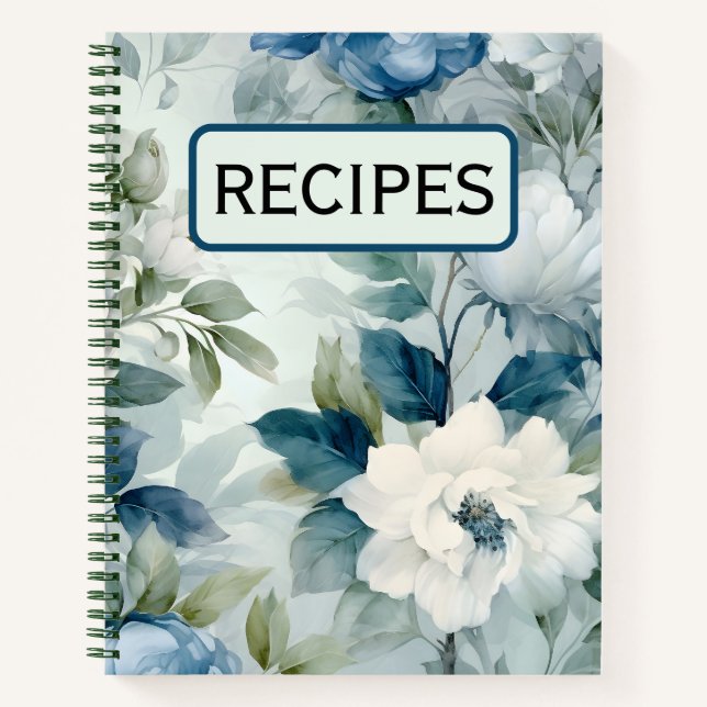 Cuaderno de Recetas Florales (Anverso)