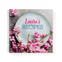Cuaderno de Recetas Florales Personalizado – Nombr