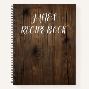 Cuaderno de Recetas Personalizadas de Jane