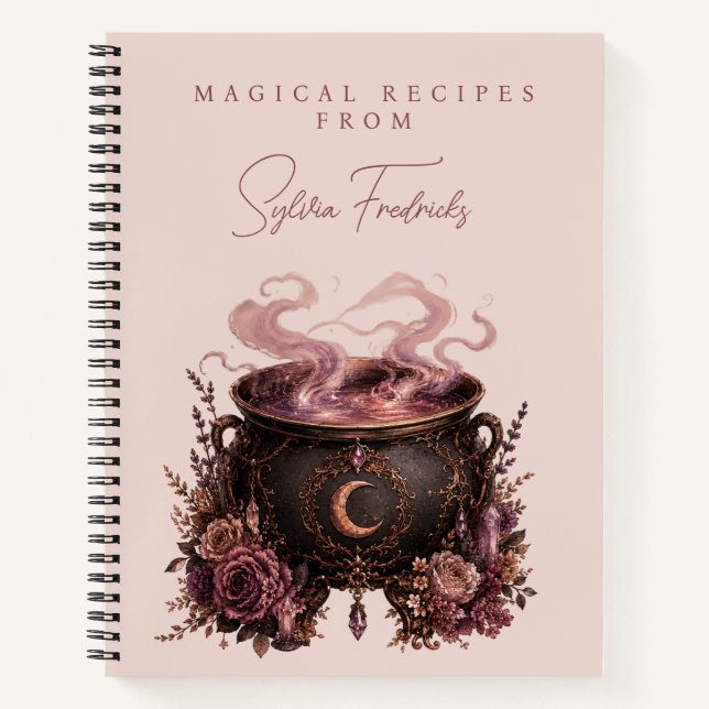 Cuaderno de Recetas Personalizadas - Juego de Té G (Anverso)