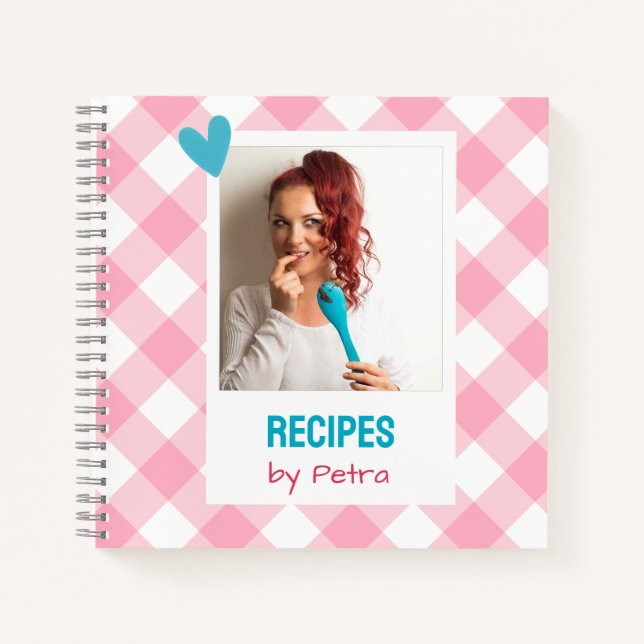 Cuaderno de Recetas Personalizado (Anverso)