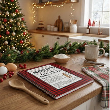 Cuaderno de Recetas Personalizado Cuadros- Regalo