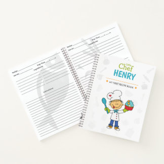 Cuaderno de Recetas Personalizado para Niños
