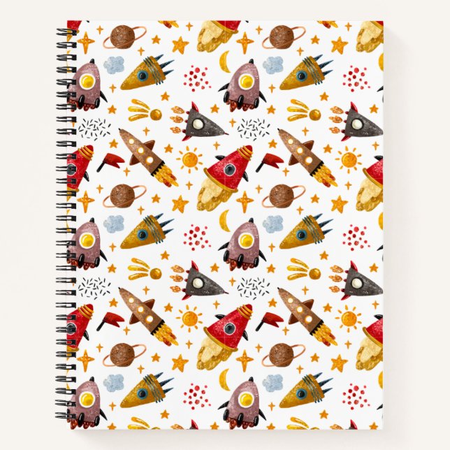 Cuaderno de Recetas Sueños de Cohete – Espacio Cap (Anverso)