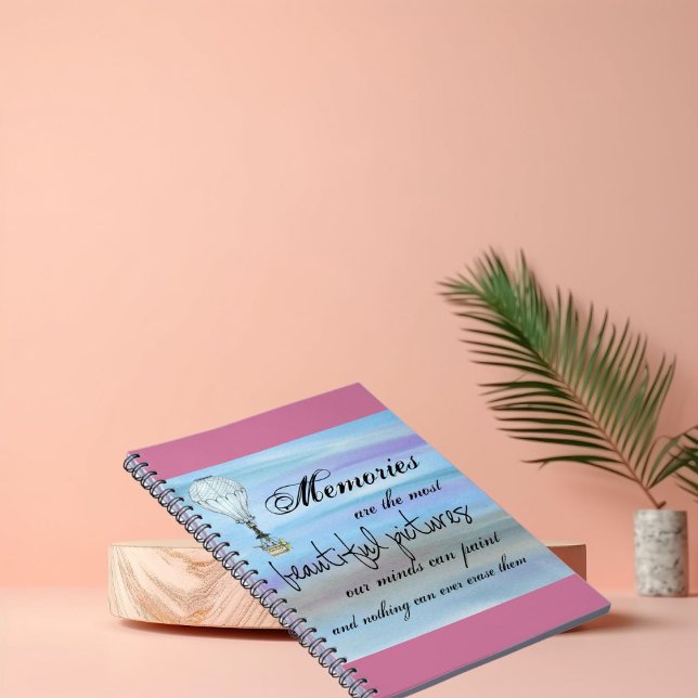 Cuaderno de recuerdos Globo aerostático Cielo (Subido por el creador)