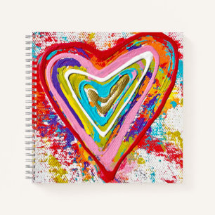 Cuaderno de Red Heart Square