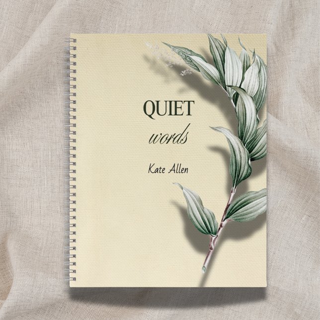 Cuaderno de regalo de jubilación 'Palabras silenci (Subido por el creador)