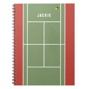 Cuaderno de regalo de tenis