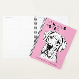 Cuaderno de regalo juzgando Gran Danés Show de Per