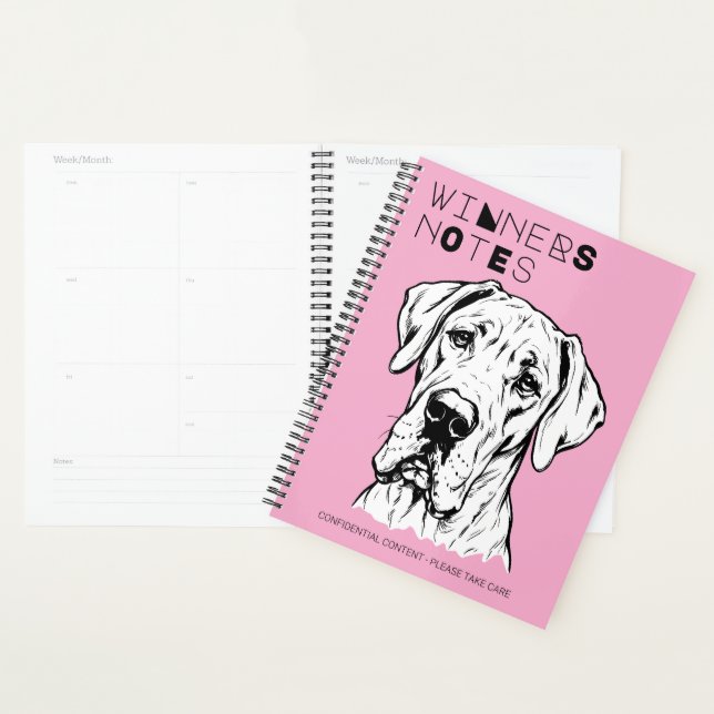 Cuaderno de regalo juzgando Gran Danés Show de Per (Demostración)