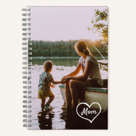 Cuaderno de regalo personalizado con guión de foto