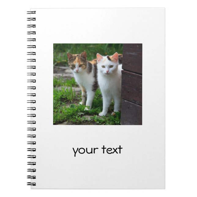 Cuaderno de regalo sorpresa con foto y texto perso (Frente)