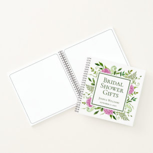 Cuaderno de regalos de desayuno de novia con Horte