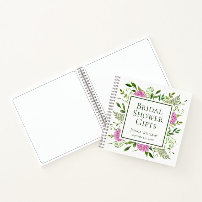 Cuaderno de regalos de desayuno de novia con Horte (Interior)