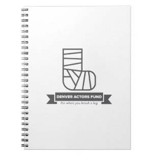 Cuaderno de regalos de la Fundación de actores de 