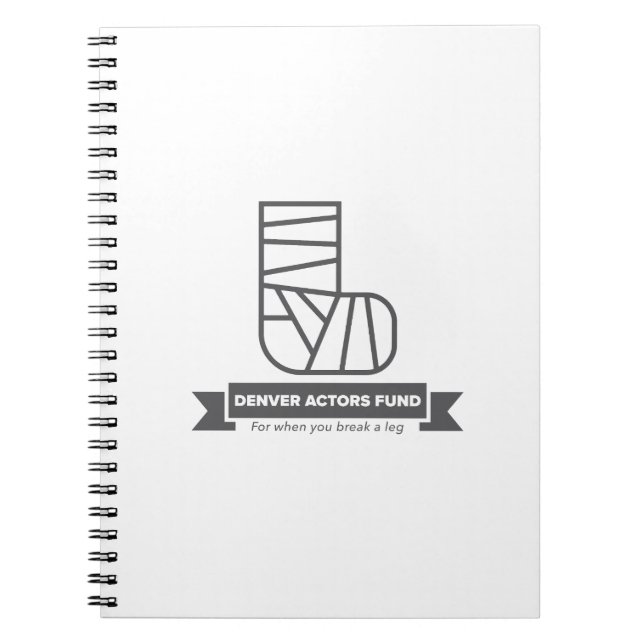 Cuaderno de regalos de la Fundación de actores de  (Frente)
